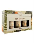 Ron Esclavo Miniature Gavesæt 1423 World Class Dominikanske Republik Rom 3x5 cl 40-42%